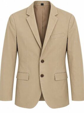 J.Crew Tan Suit Set – Blazer & Pants – Classic Tailored Style